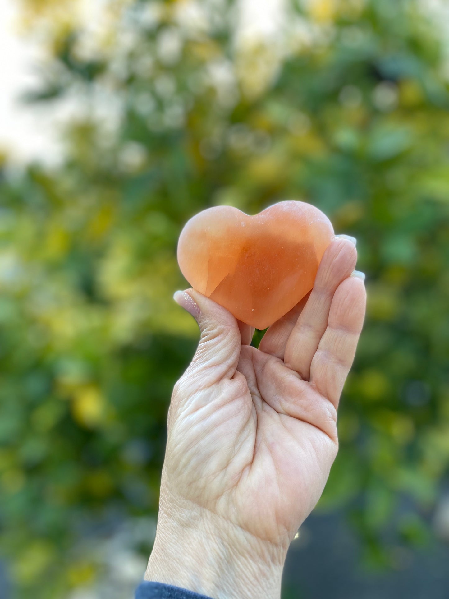 Selenite Hearts