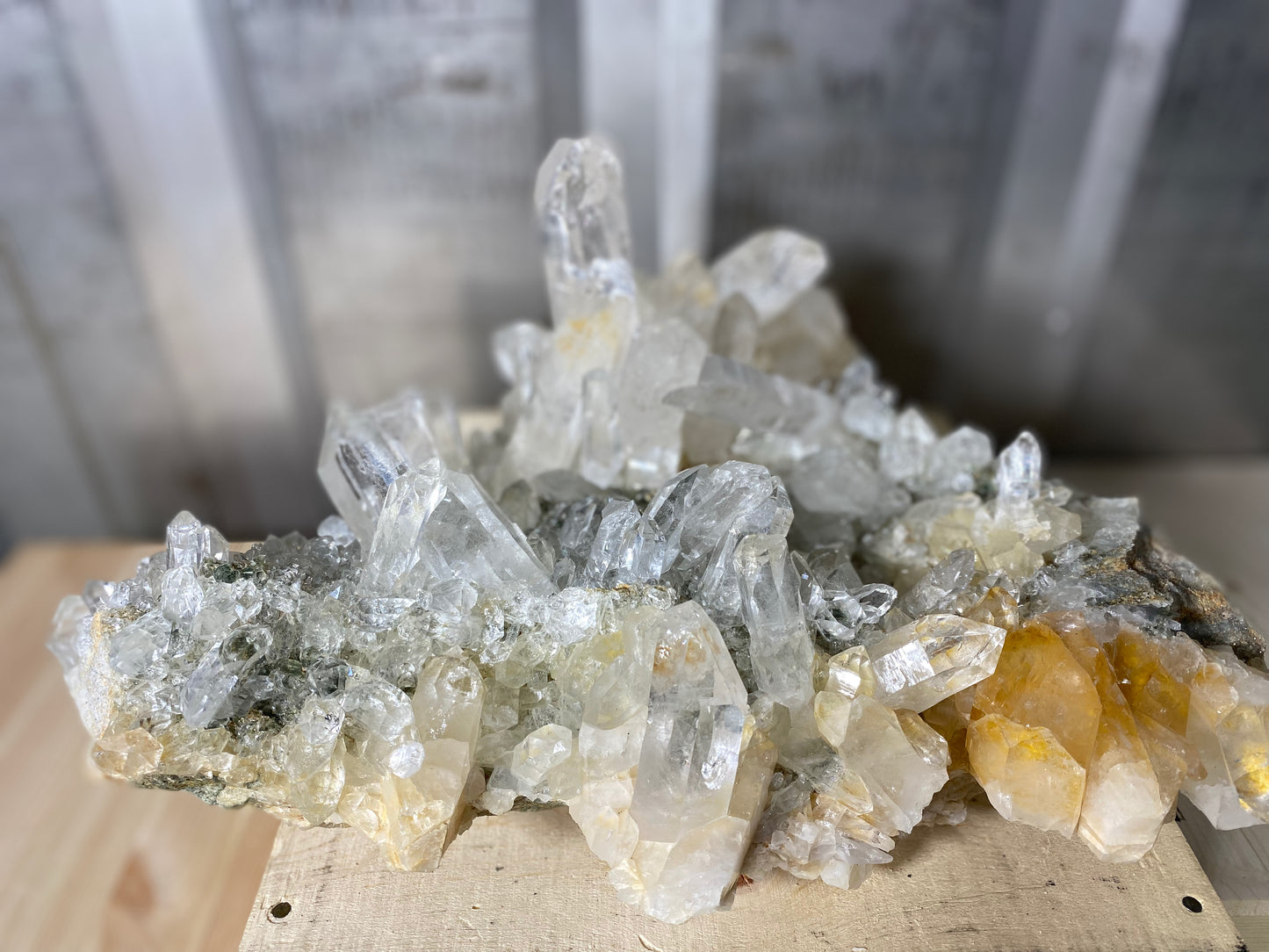 Clear Quartz Lumerian