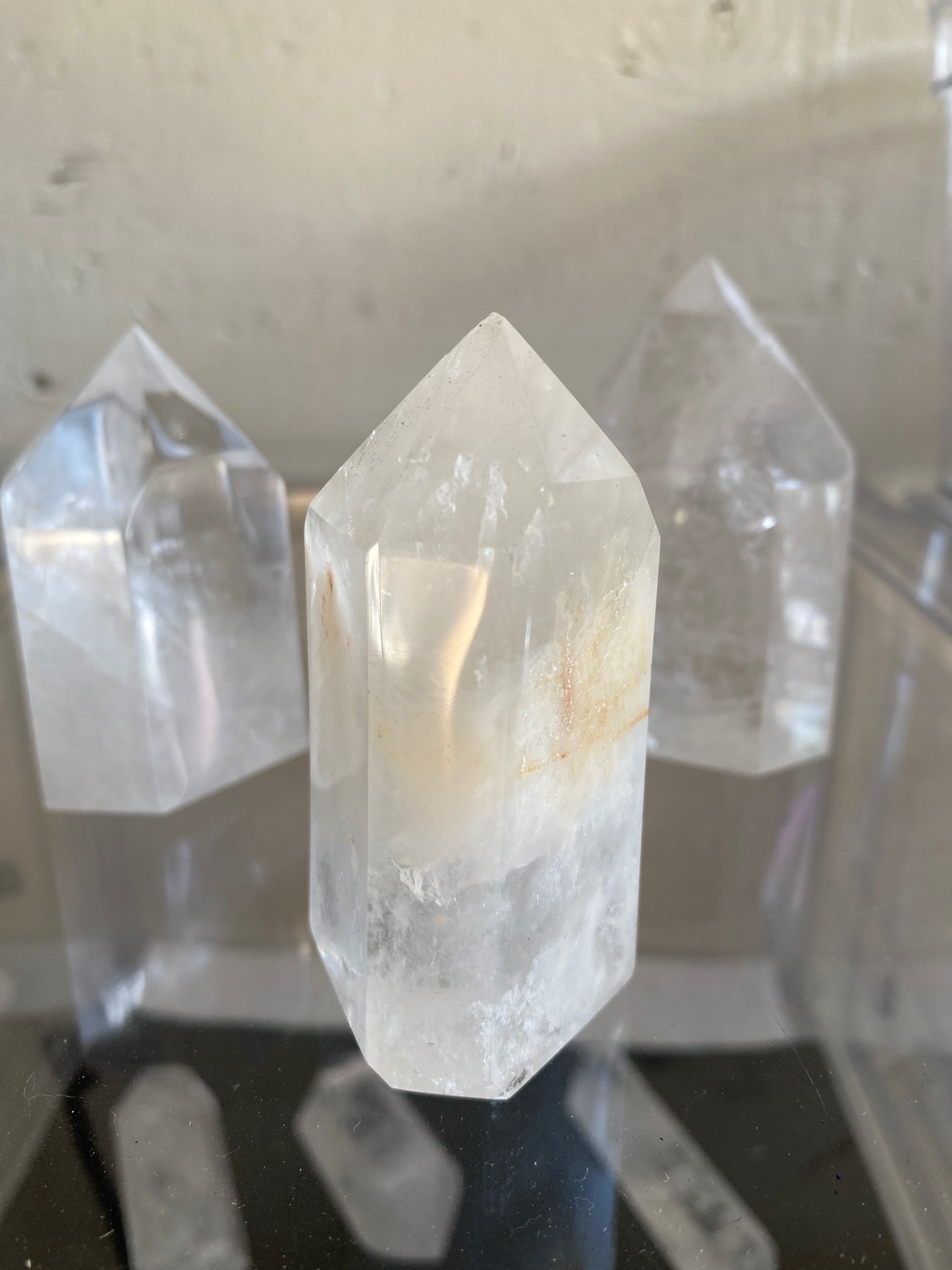 Clear Quartz Obelisk