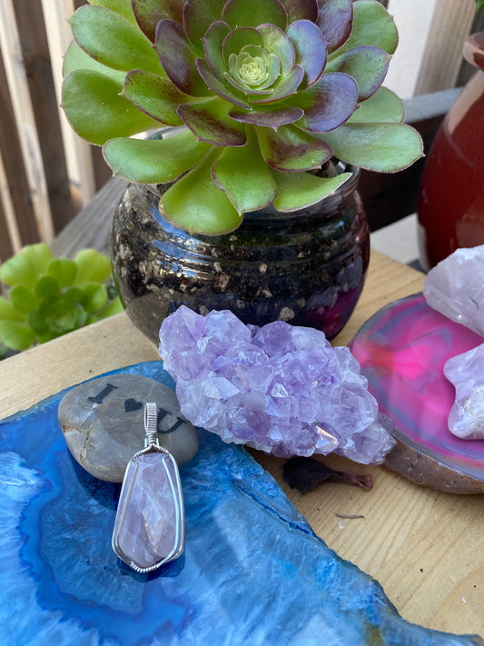 Rose Quartz Pendant