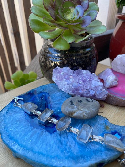 Rutilated Quartz Bracelet