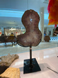 Amethyst Agate Slice on Stand
