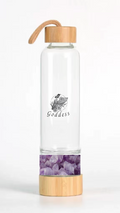 DARK AMETHYST ~ GODDESS Crystal Elixir Water Bottles