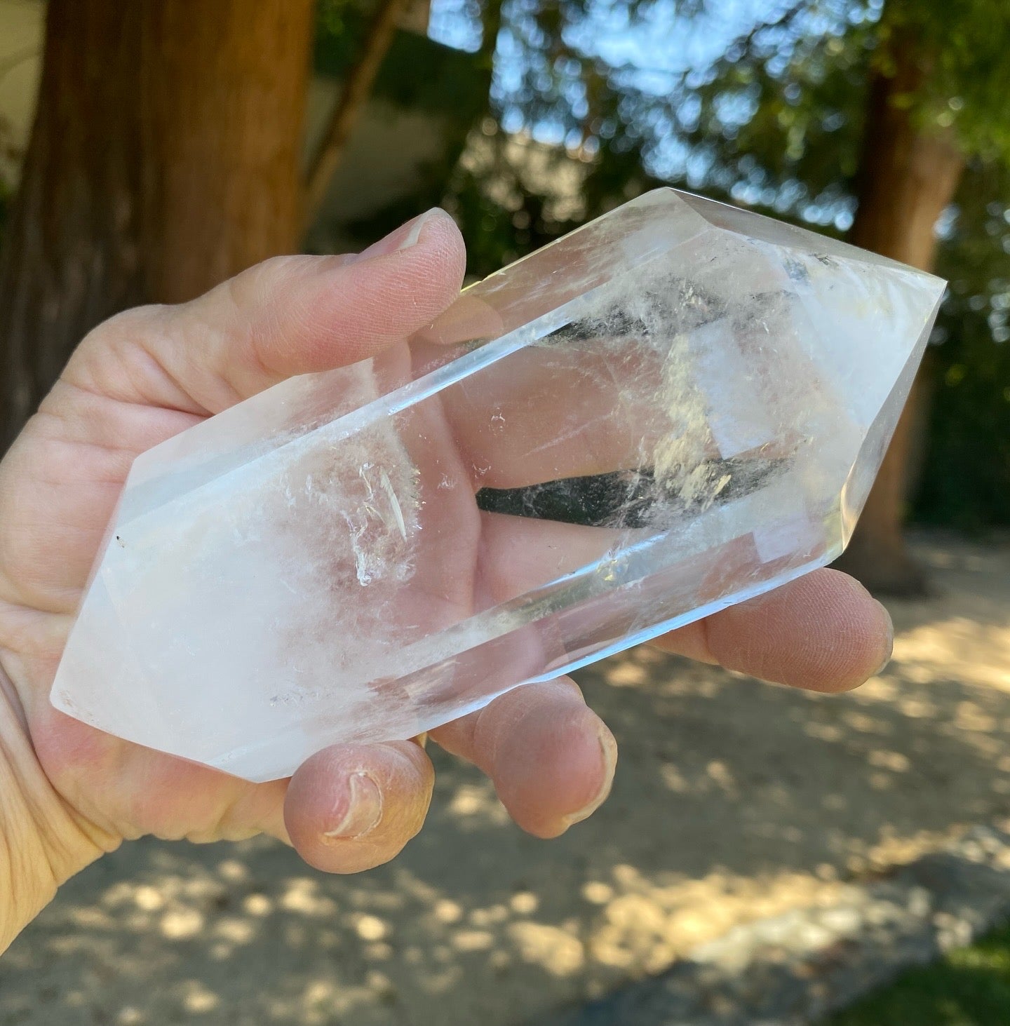 Clear Quartz Obelisk