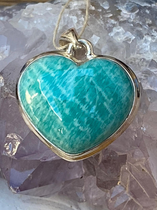 Larimar (Heart Shape)