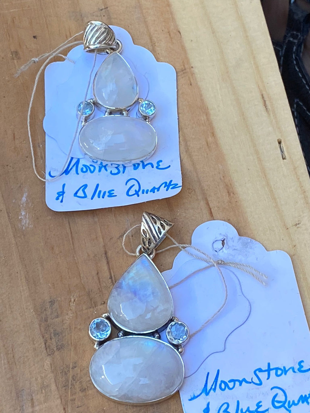 Moonstone & Blue Quartz