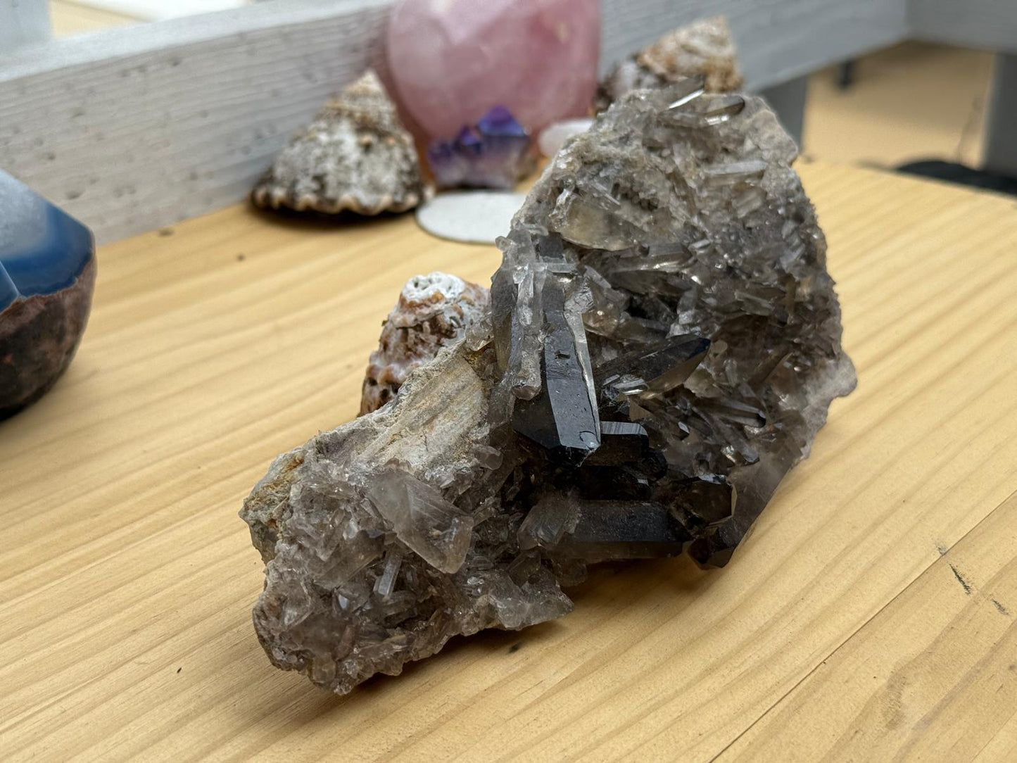 🤎 Smoky Quartz C – Light, Grounded, and Energized
