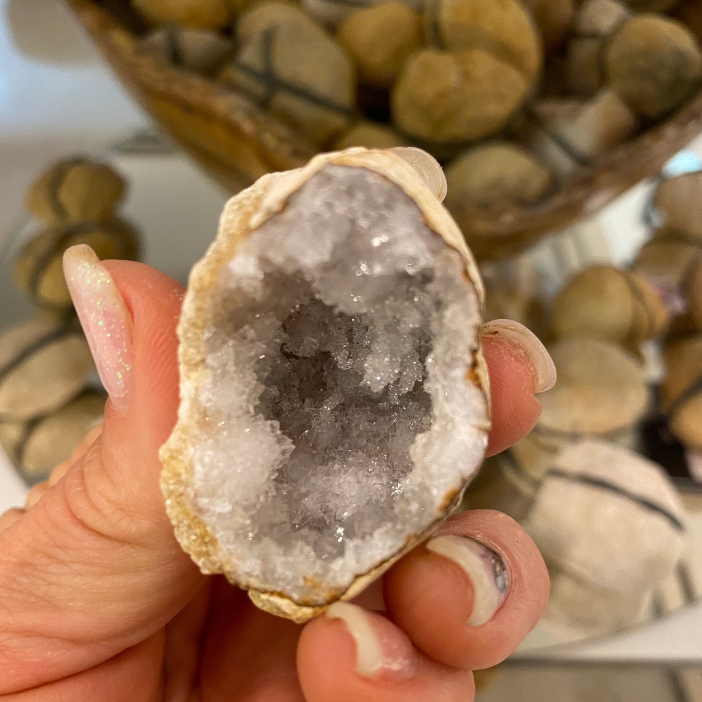 Geode Quartz Crystal - Mini