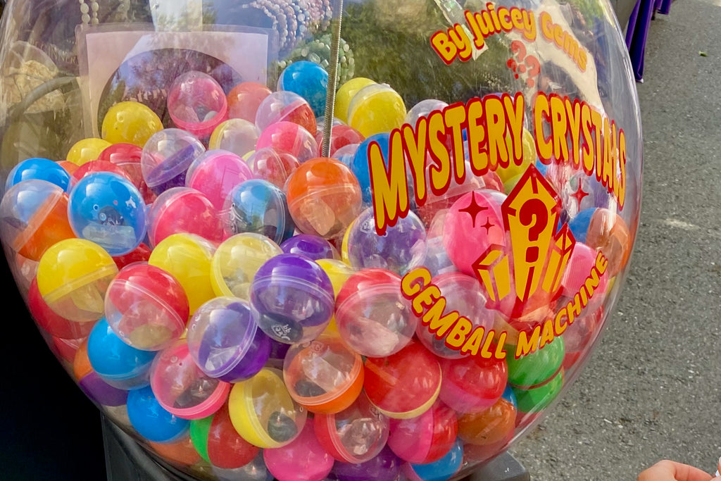 Mystery Crystal Gemball Machine