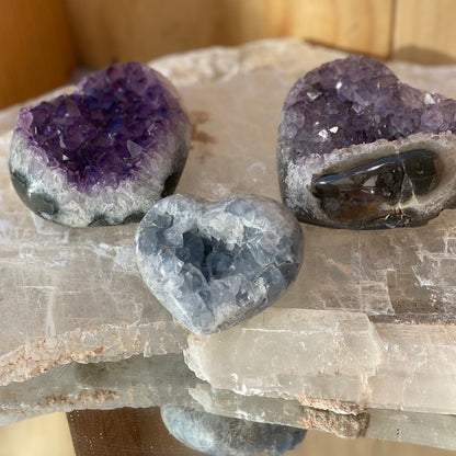 Amethyst Hearts