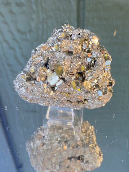 Iron Pyrite Clusters