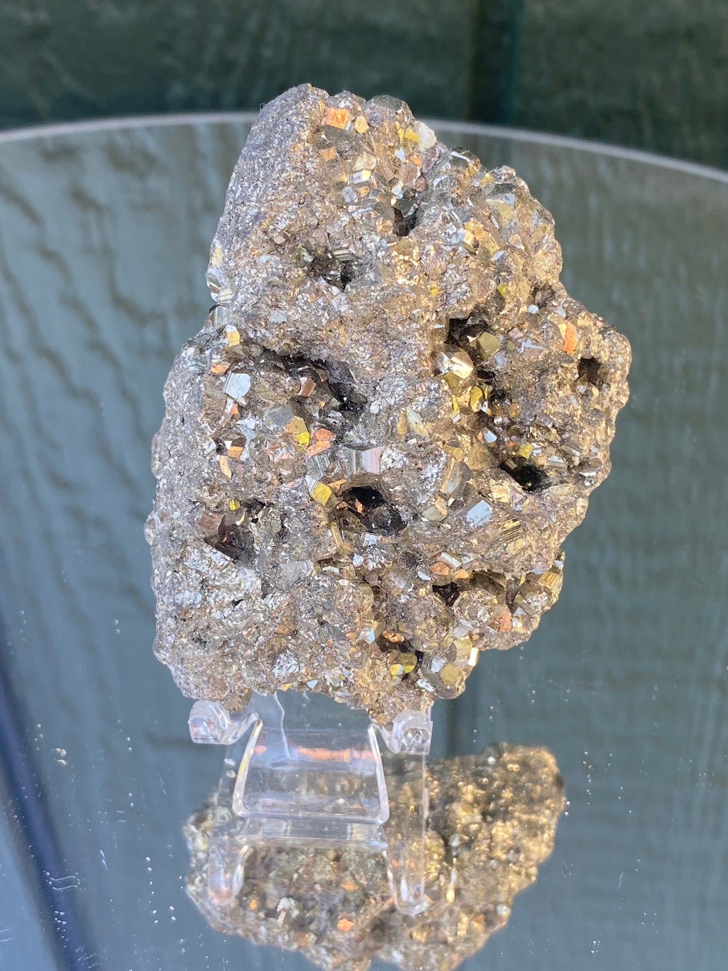 Iron Pyrite Clusters