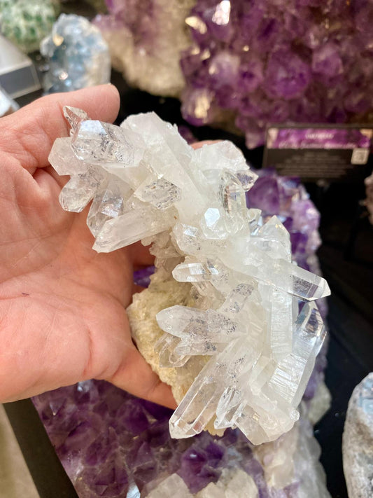 Clear Quartz Natural Cluster