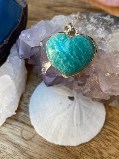 Larimar (Heart Shape)