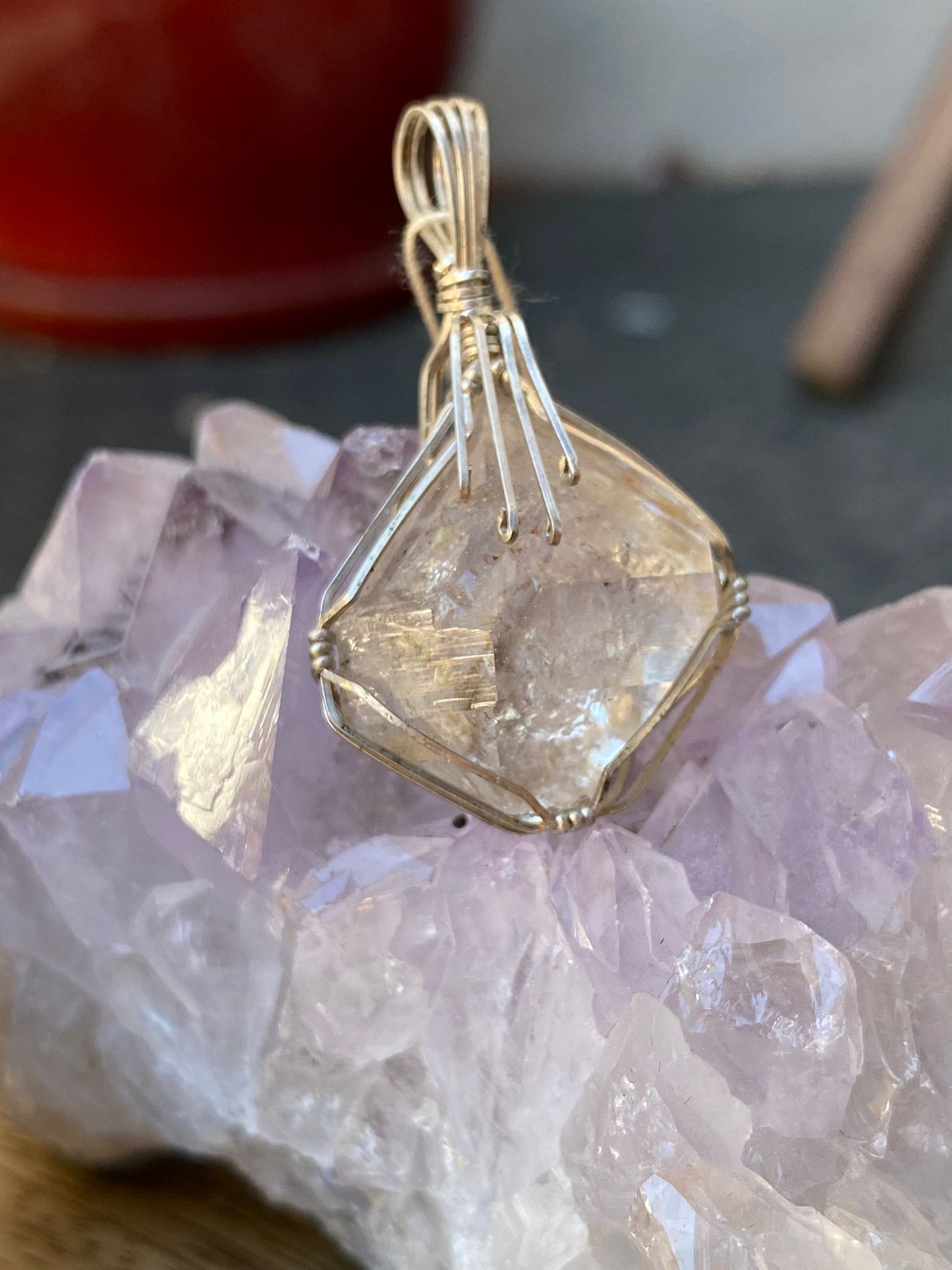 Clear Quartz pendants