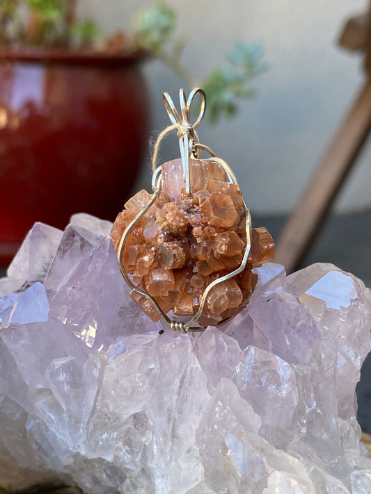 Aragonite Pendant