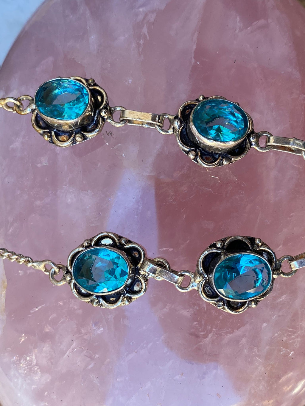 Labradorite & Blue Quartz Necklace