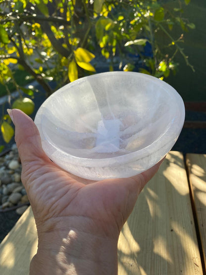 Selenite Jewelry Bowls