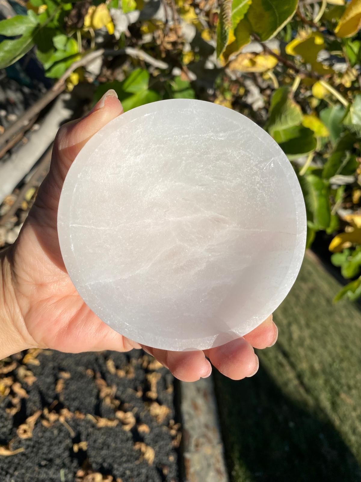 Selenite Jewelry Bowls