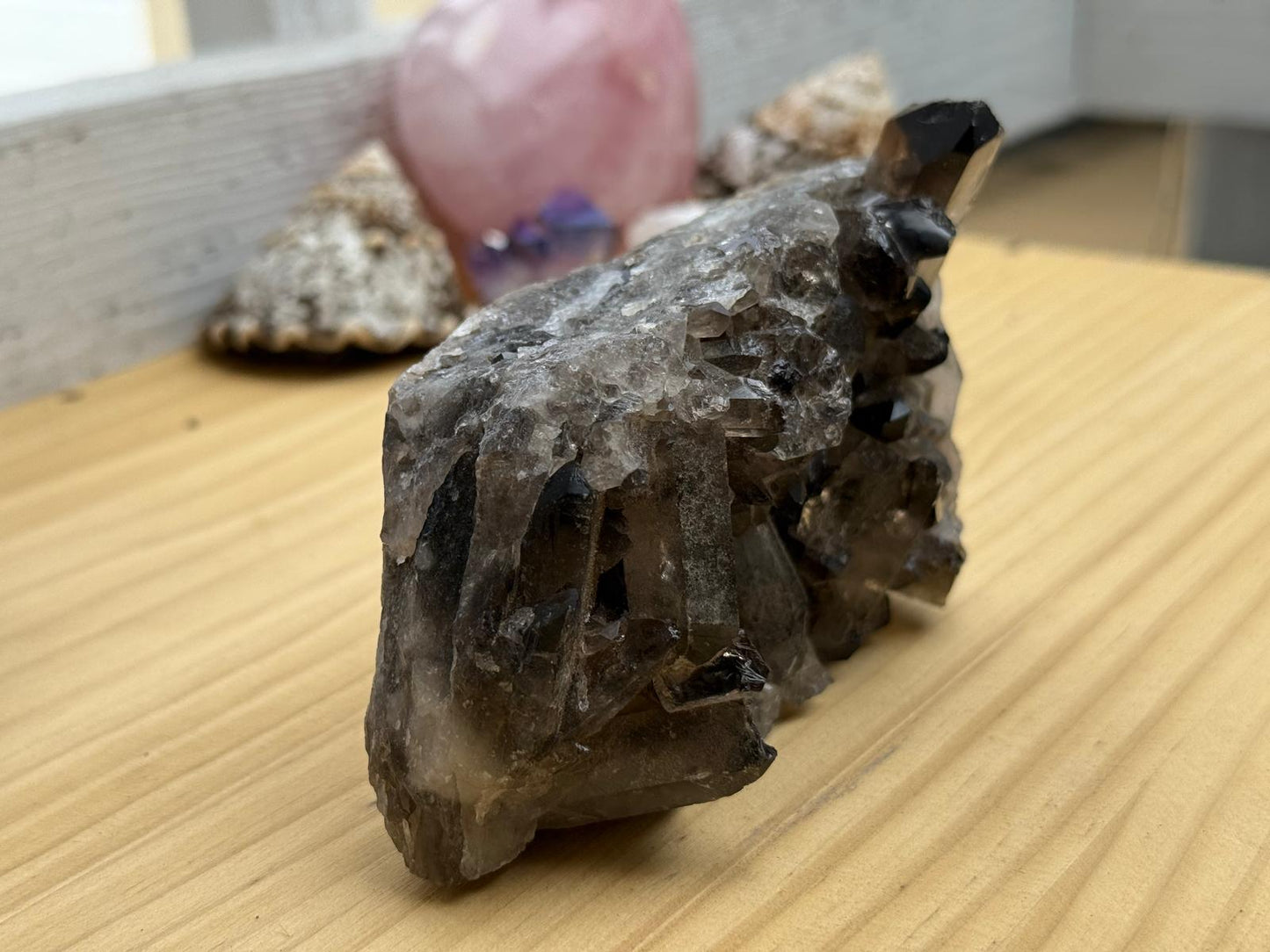 🤎 Smoky Quartz D – Bold Energy, Deep Grounding