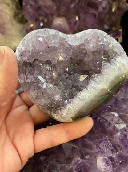 Amethyst Hearts