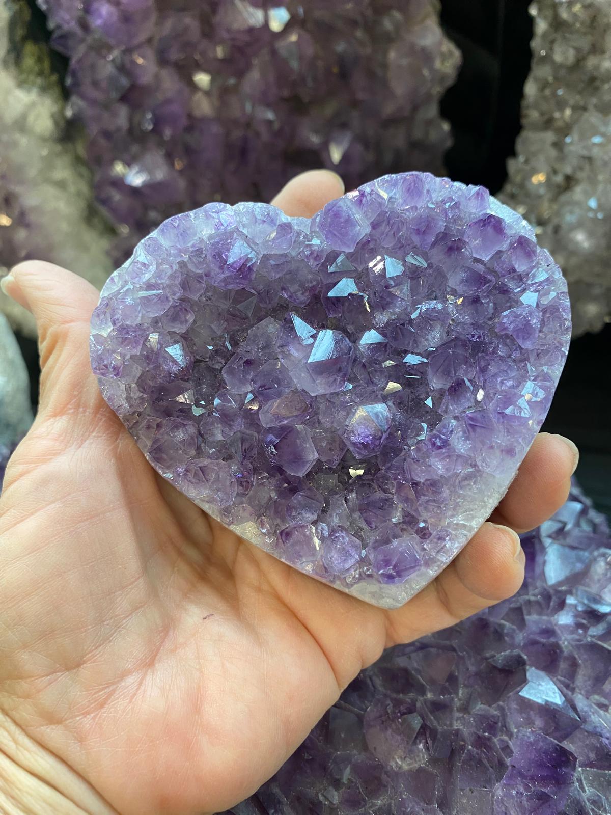 Amethyst Hearts