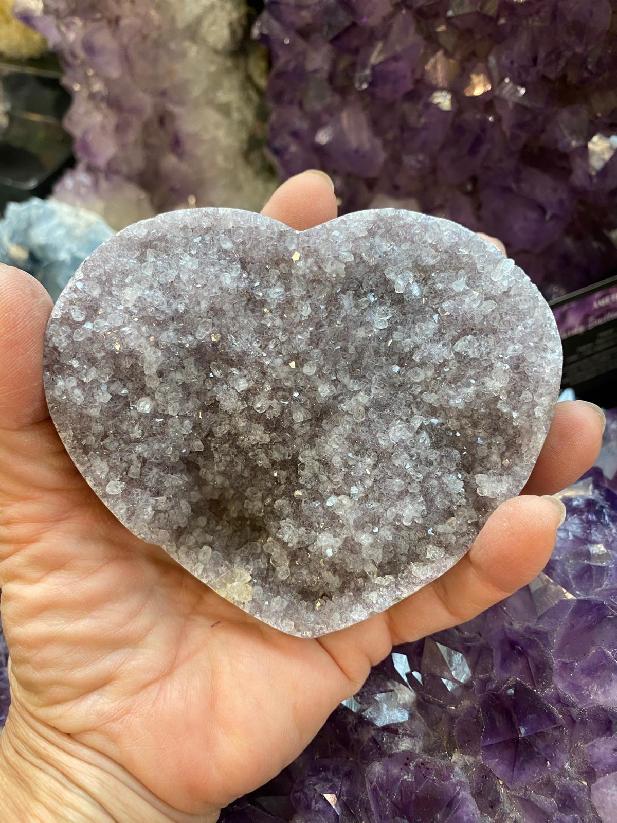 Amethyst Hearts