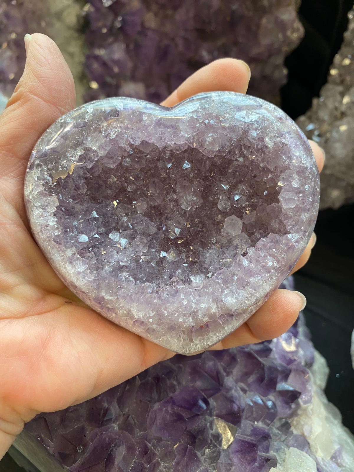 Amethyst Hearts