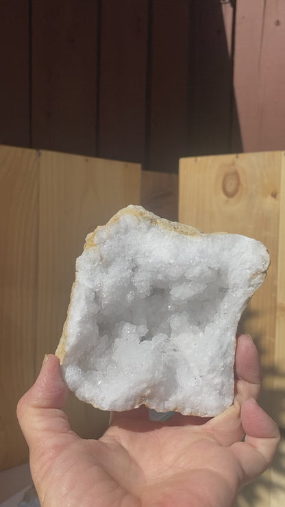 Geode Quartz Crystal Large