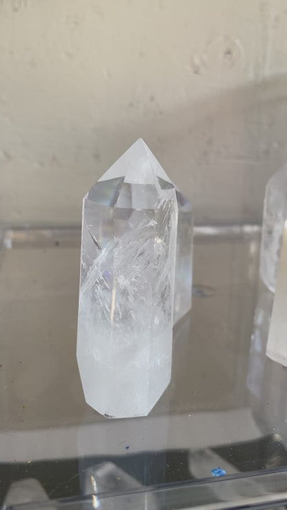 Clear Quartz Obelisk