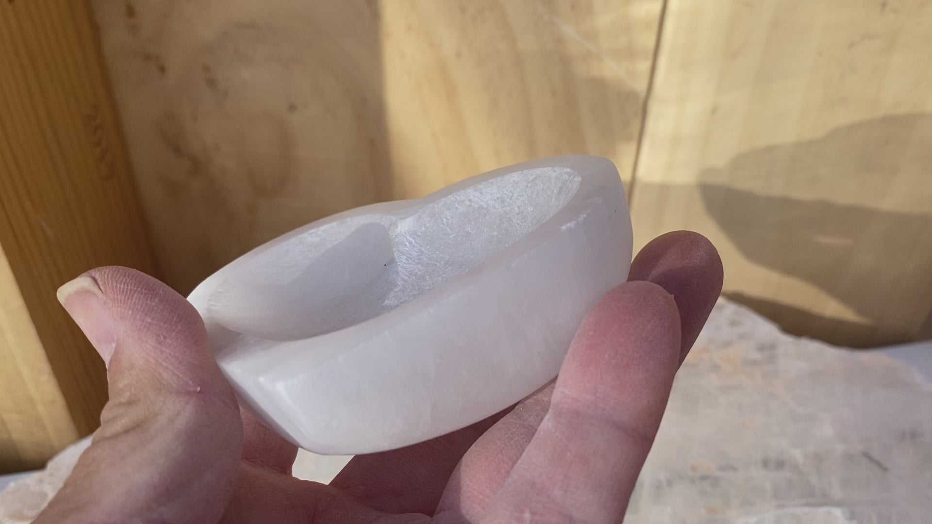 Selenite Jewelry Bowls