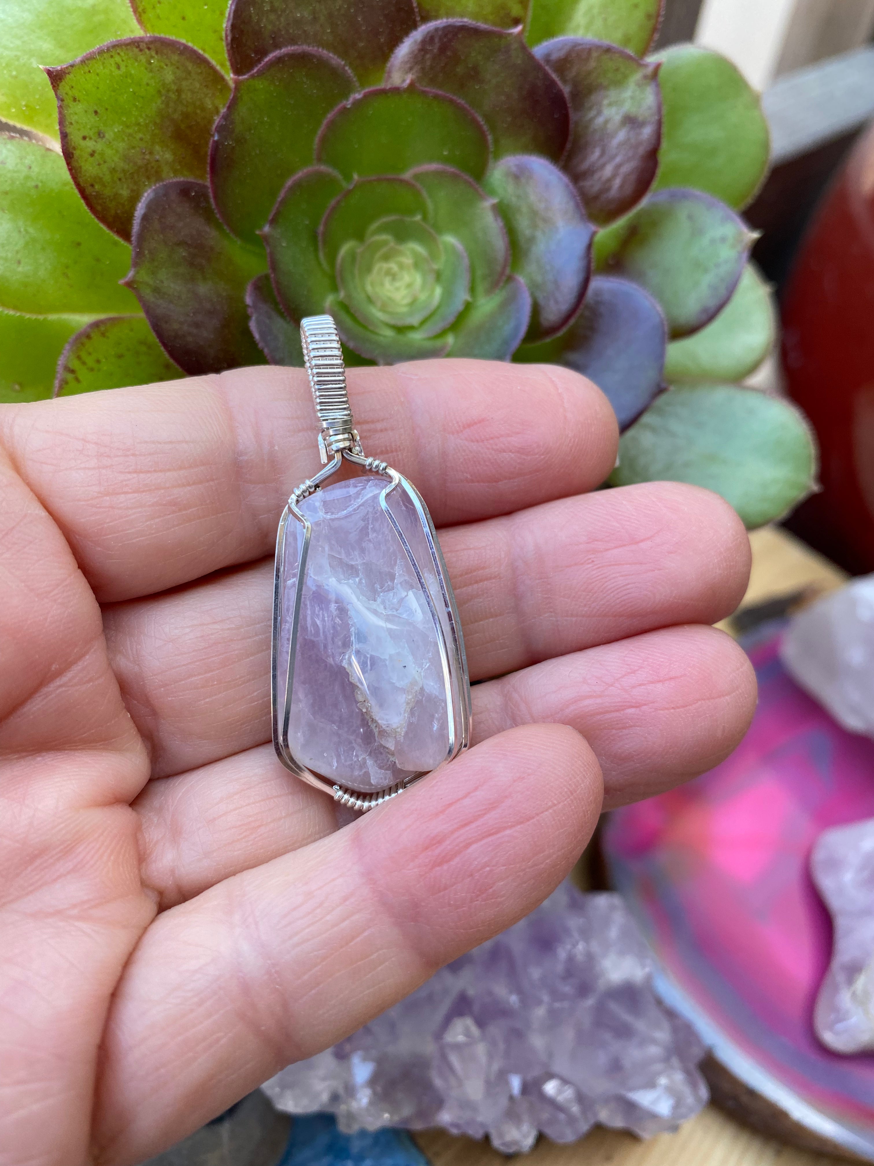 Rose Quartz Pendant